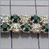 Metal Set Rhinestone Banding